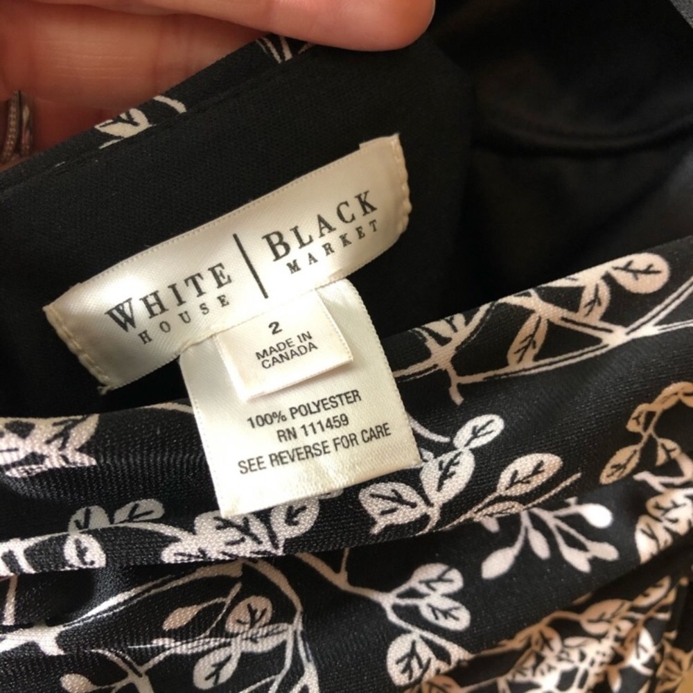 White House Black Market Cocktail Dress | size 2 - Picture 6 of 8